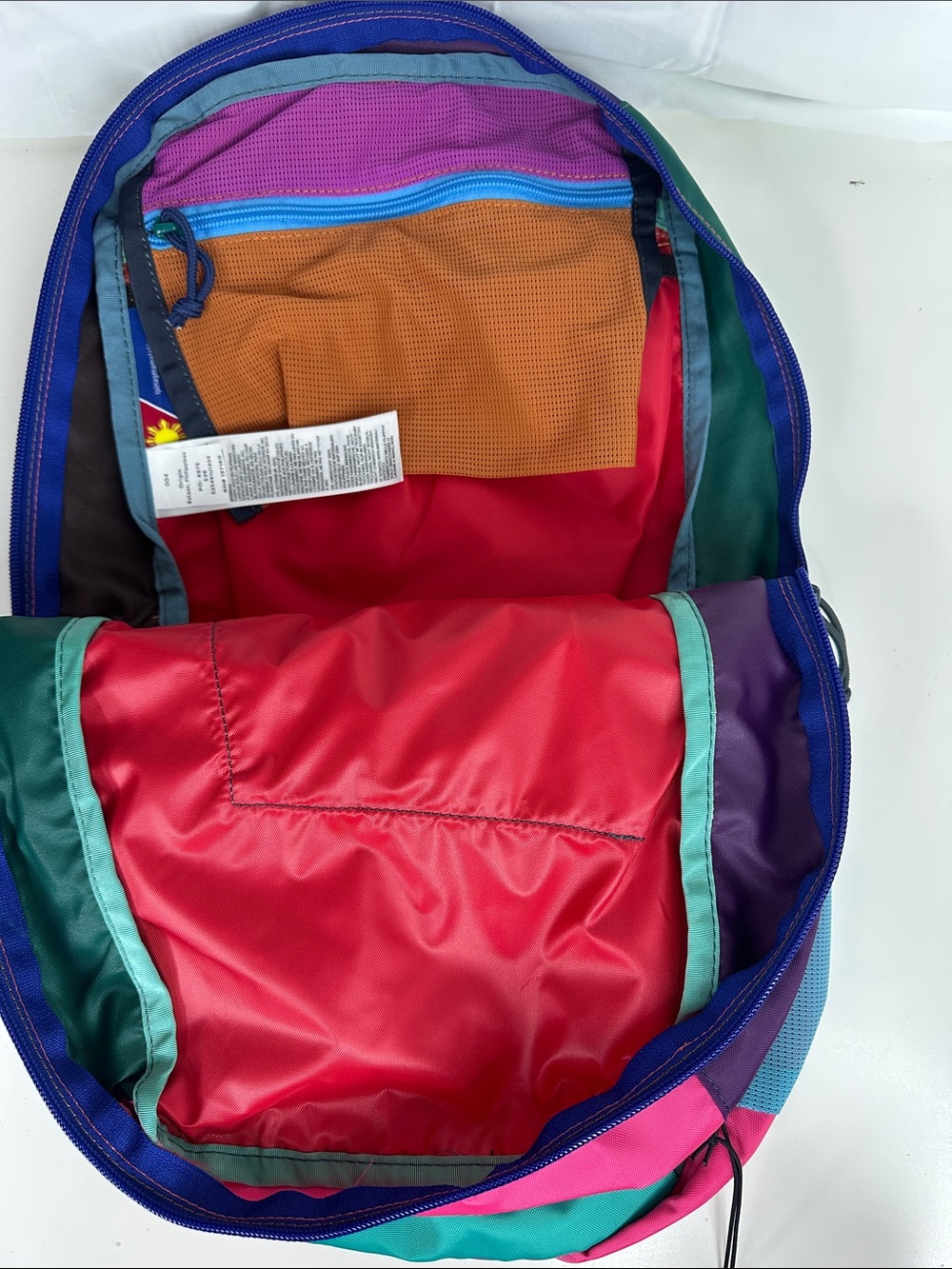 Cotopaxi Batac Del Día 16L Backpack One-of-a-Kind Multicolor Lightweight Daypack - Picture 5 of 7